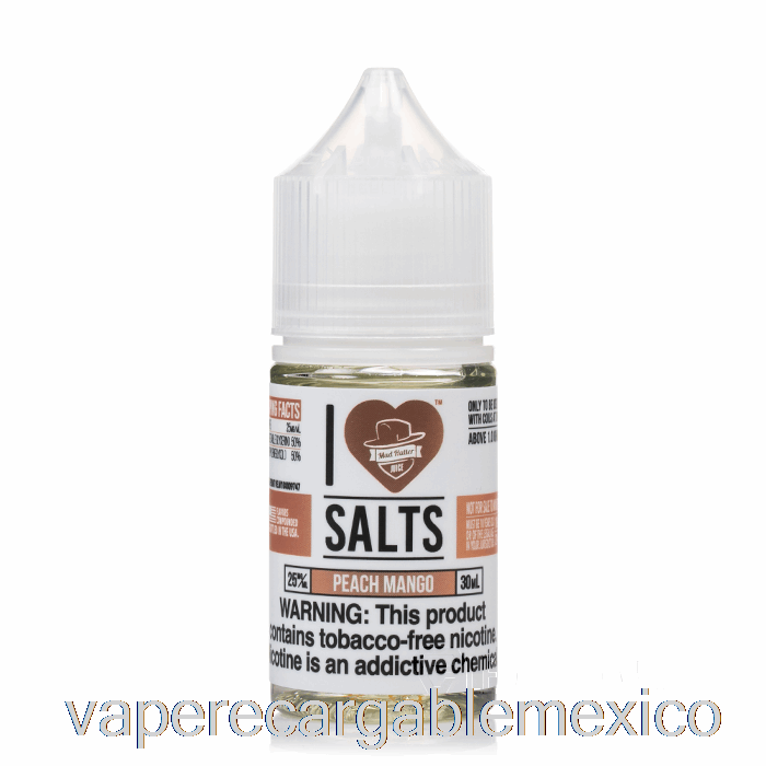 Vape Recargable Melocotón Mango - I Love Salts - 30ml 50mg